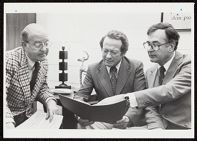 Photograph of Dr. Herb Carter and Dr. Charles Stevens